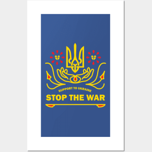 Support to ukraine Stop the WAR Posters and Art